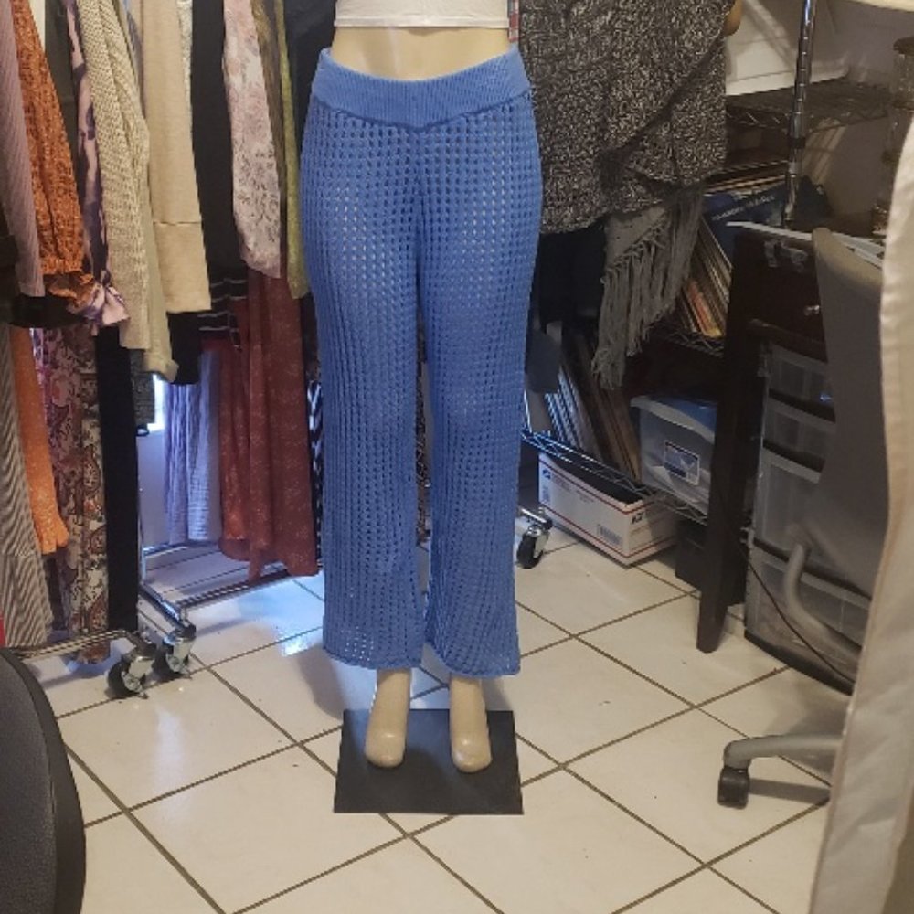 Free People Crochet Pants